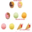 GETVOW Bút Chì Tẩy Trẻ Em Quà Tặng Macaron Donut Món Tráng Miệng Trường Đồ Dùng Văn Phòng Hoạt Hình Dễ Thương Chỉnh Dụng Cụ