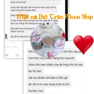 Mặt nạ Bát trân Moon Ship Handmade