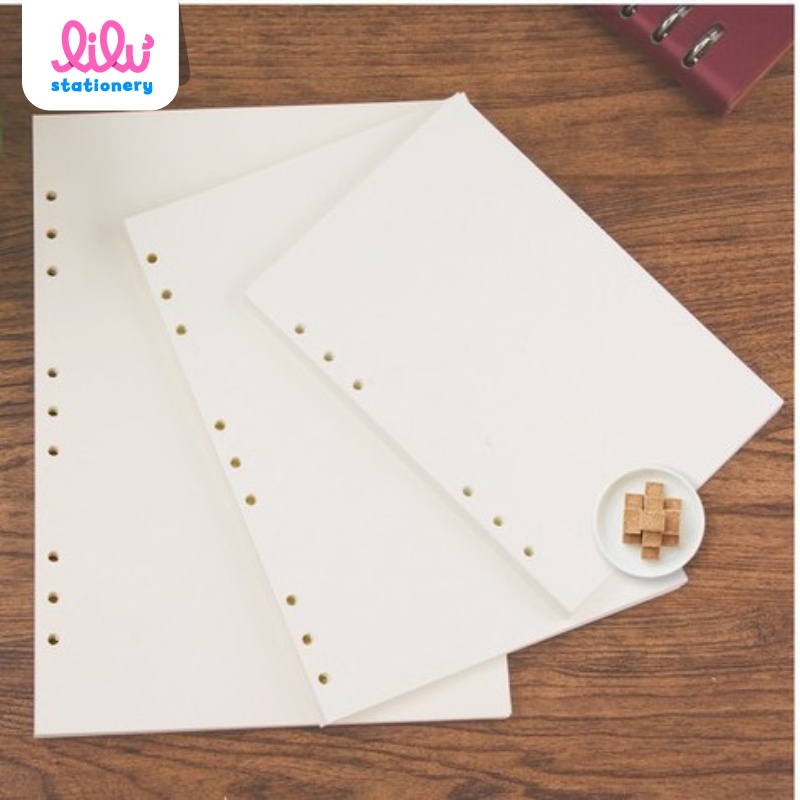 Ruột giấy sổ còng A4 A5 A5 B5 4 lỗ 6 lỗ 9 lỗ 40 Tờ