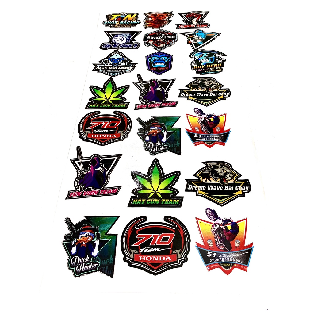 Bảng Tem Sticker 3 Lớp Cao Cấp | Shopee Việt Nam