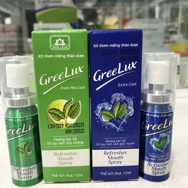 Thảo dược có trong xịt thơm miệng Greelux là gì?
