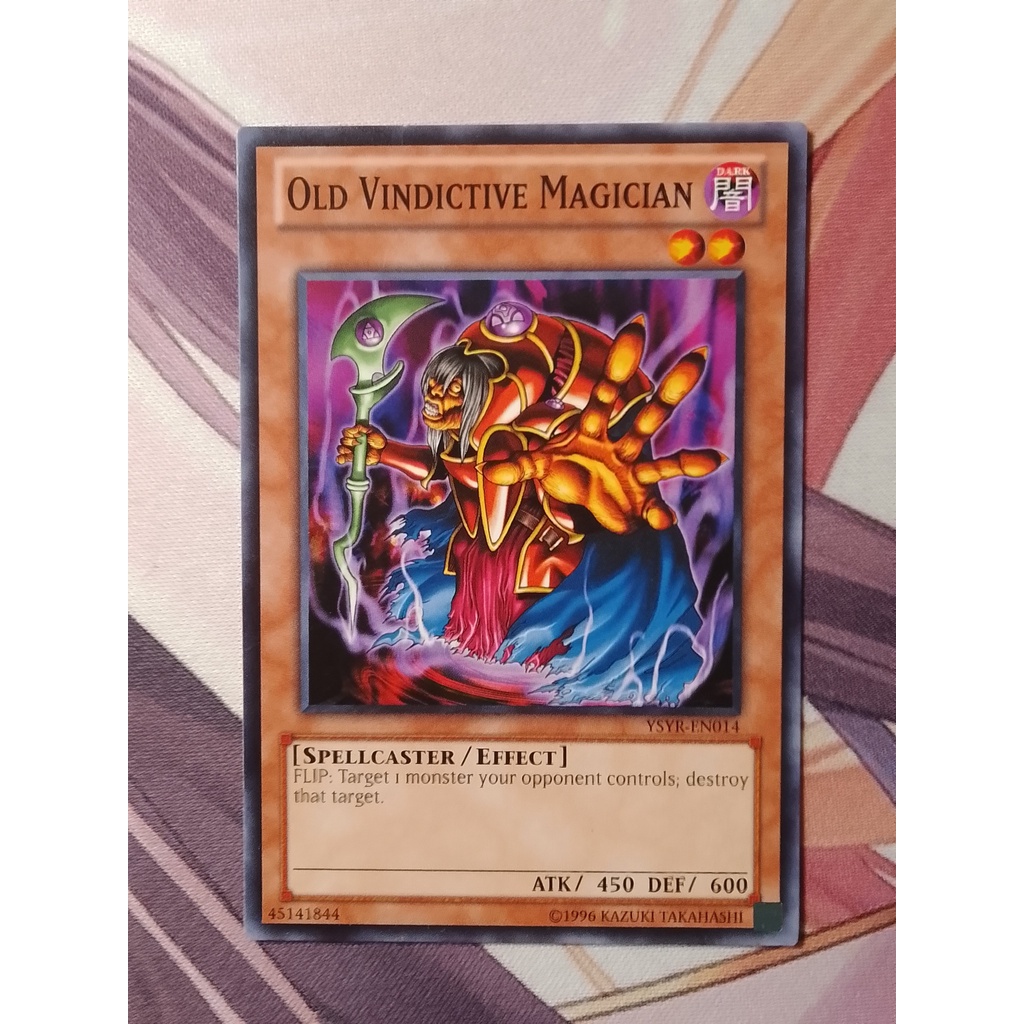 Thẻ Bài Yugioh: Old Vindictive Magician YSYR-EN014 | Shopee Việt Nam