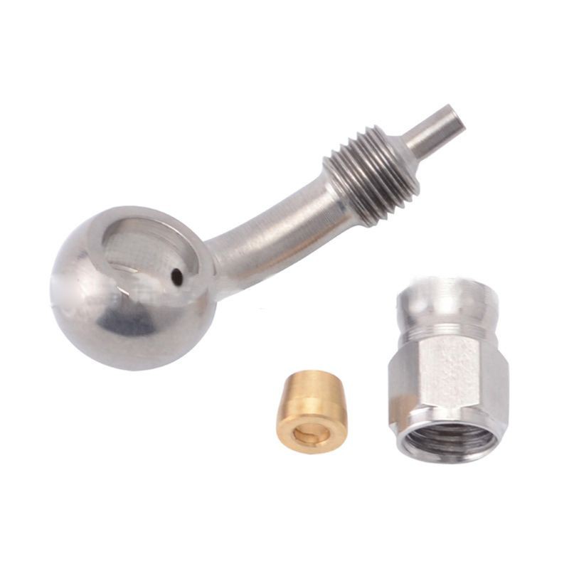EDB * AN3 10mm Ống phanh bằng thép không gỉ Bộ chuyển đổi đầu cho ô tô Xe máy tự động