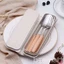 ⭐ HÀNG SỊN ⭐ Bộ muỗng đũa cá nhân bằng inox kèm hộp đựng