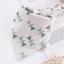 Yếm Ăn Cotton Hai Lớp Siêu Mềm In Họa Tiết Hoạt Hình Có Thể Điều Chỉnh Cho Bé Sơ Sinh