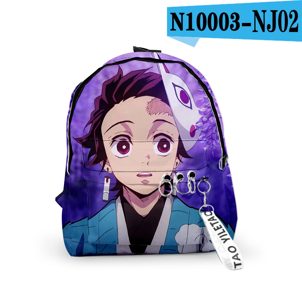 GC2 3D Anime Ghost Demon Slayer Ba Lô Học Sinh CG2