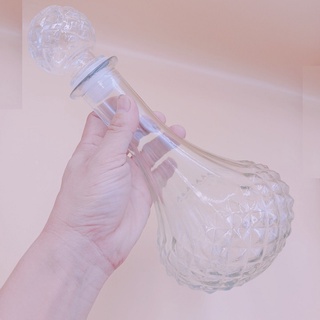 Chai Thủy Tinh Mắt dứa Trong Suốt Cao Cấp Dung Tích 750 ML