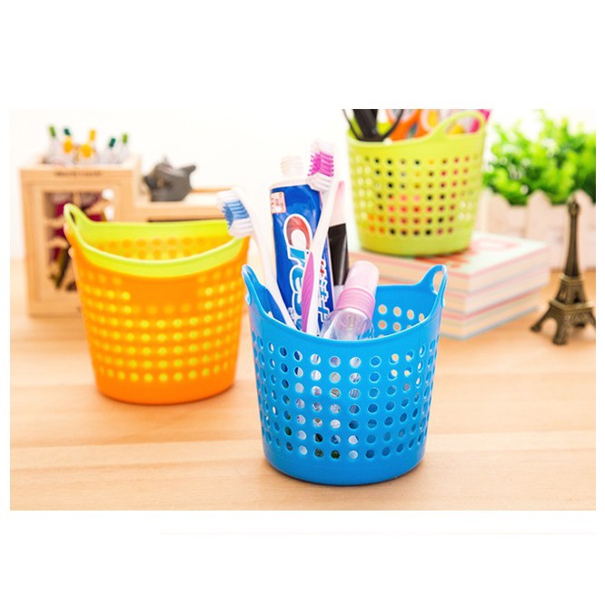 Giỏ nhựa mini đựng đồ cá nhân để bàn | Shopee Việt Nam