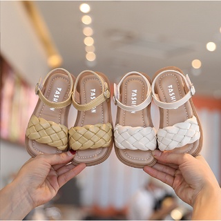 Lùi 1 sz Dép Sandal Quai Ngang Tết Đế Siêu Mềm Hàng Quảng Châu Chính Hãng Cho Bé Gái 1-3 Tuổi K136