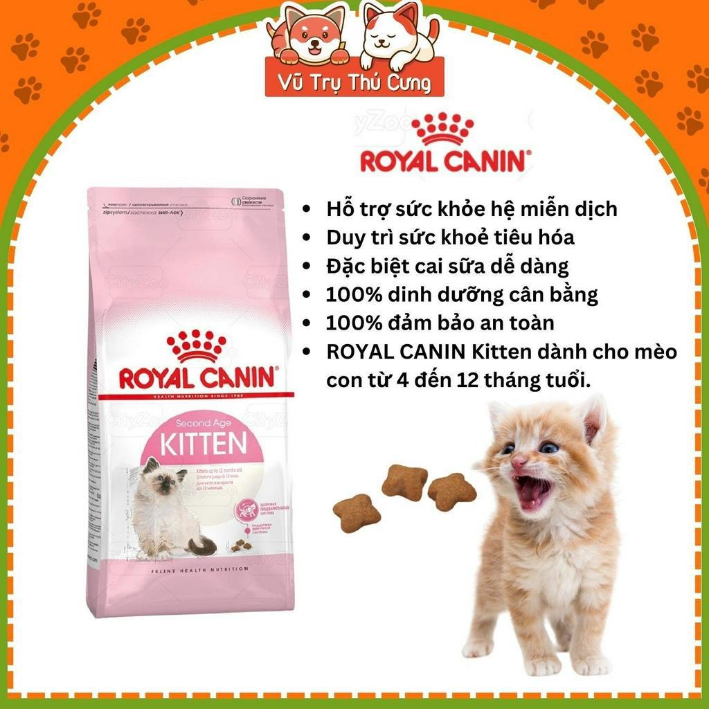 Thức Ăn Hạt Cho Mèo Con Royal Canin Kitten