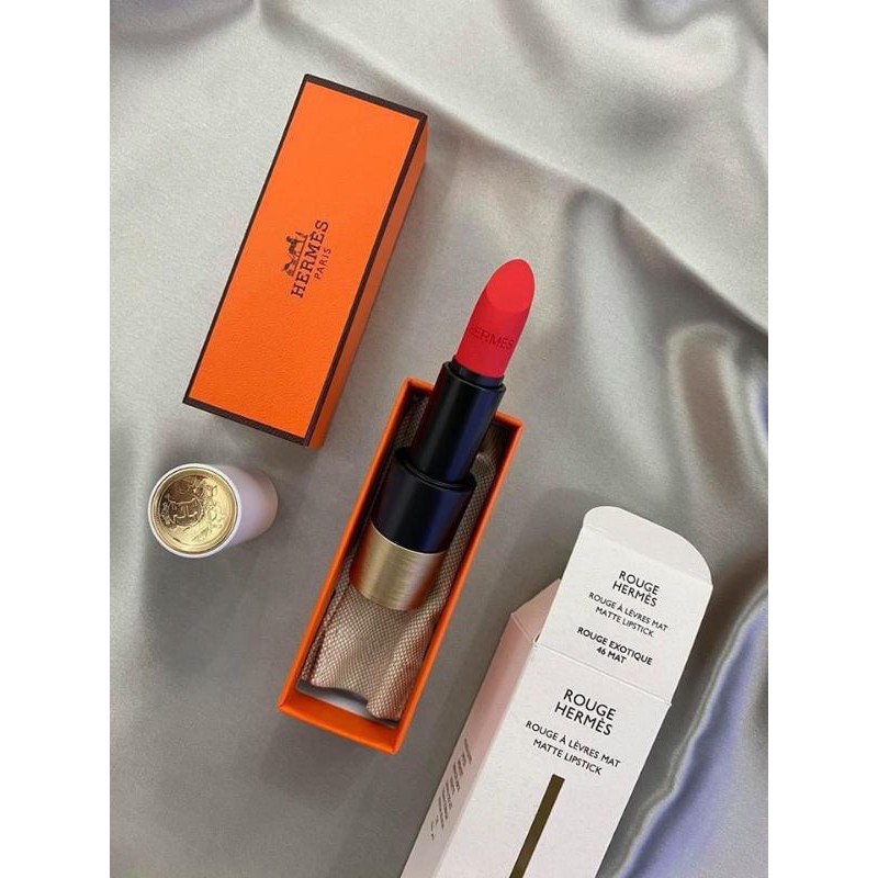 Authentic Rouge Hermes, Matte lipstick, Rouge Casaque #64, Beauty &  Personal Care, Face, Makeup on Carousell