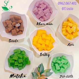 Bột Pudding Làm Thạch/Topping Trà Sữa Túi 500G | Shopee Việt Nam