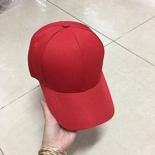 Nón kết trơn ( ĐỎ TƯƠI )