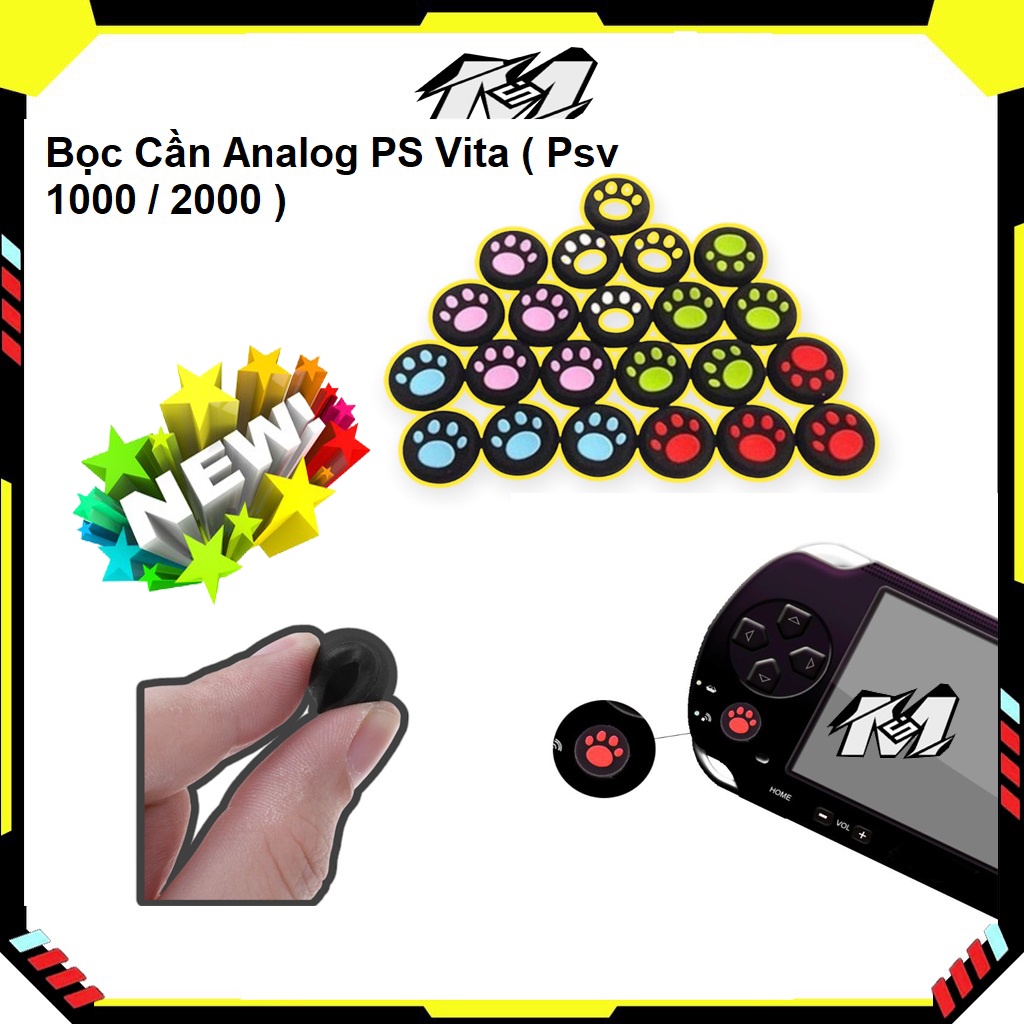 Bọc cần analog Ps Vita Psv (psvita) PS5/PS4 , núm bọc bảo vệ tay cầm ...