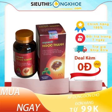 ✅ HOẠT HUYẾT NGỌC THANH LỌ 60V - Bổ Não, Cải Thiện Tình Trạng Thiếu Máu Não