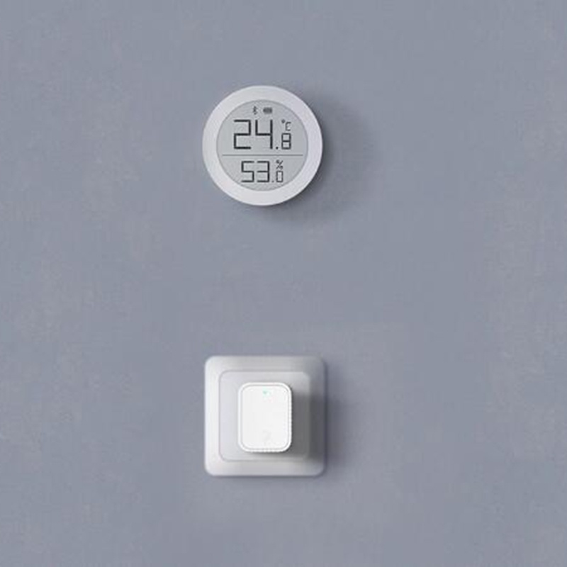 Qingping Bluetooth Gateway Hub Tương thích WIFI Dữ liệu xem từ xa Thiết bị phụ Liên kết thông minh Thiết bị gia đình hoạt động với ứng dụng nhà Mi