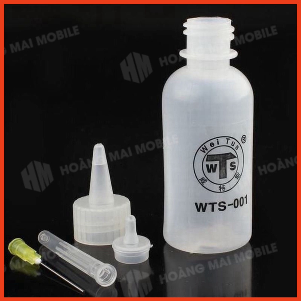 Lọ nhựa đựng cồn, xăng thơm, chất tẩy keo WTS T001