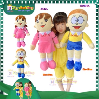 [HÀNG CHUẨN] GỐI ÔM THÚ BÔNG DOREMON NOBITA XUKA CHO BÉ SIÊU DỄ THƯƠNG - GẤU BÔNG HÌNH DOREMON NOBITA XUKA