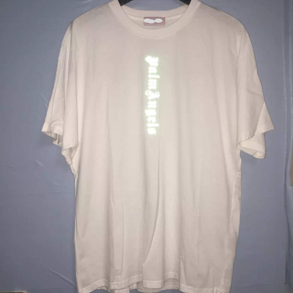 Áo thun Stee Cổ tròn Phản quang 7 màu PALM ANGELS Localbrand CVCVNI Unisex Menwear