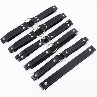Vòng Đeo Chân / Dây Nịt Vớ Bằng Da pu Đàn Hồi Đính Đinh Tán Trái Tim punk / Gothic harajuku Quyến Rũ Cho Nữ garter
