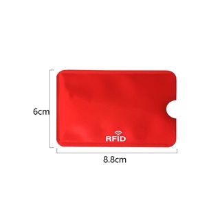 SHUPUN 10 CÁI Chặn RFID Thời Trang Chống Trộm Thẻ Tín Dụng Bảo Vệ Chặn Tay