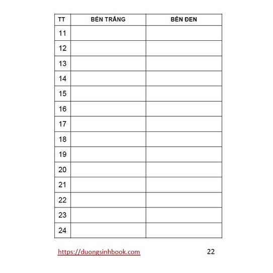 Ảnh Sổ ghi chép ván cờ vua (Biên bản thi đấu) DƯƠNG SINH, khổ A6, 64 trang 3