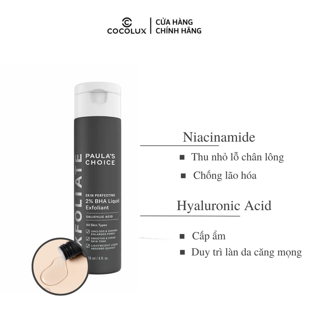 Ảnh Dung Dịch Loại Bỏ Tế Bào Chết 2% BHA Paula's Choice 118ml 3