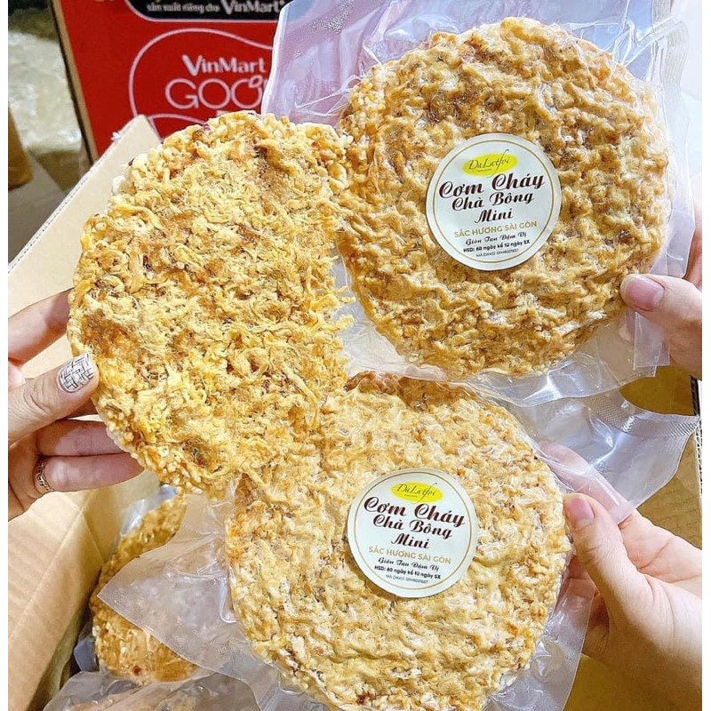 Cơm cháy chà bông mini Sài Gòn 30k/ 1 cái 150g | Shopee Việt Nam