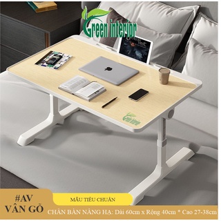 Bàn làm việc tại nhà, Bàn học sinh gấp gọn thông minh Green interior, hiện đại Màu Vân Gỗ Vàng AVKUS