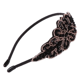 KRA Trang sức flapper thập niên 1920 từ kim loại đính hạt