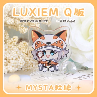 [SẴN] Standee Luxiem Nijisanji - Mô hình mini Luca, Ike, Vox, Shu, Shoto, Mysta