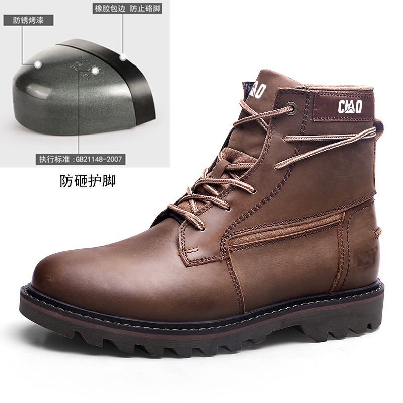 Giày Boot Da Cao Cấp Thời Trang Nam | Shopee Việt Nam