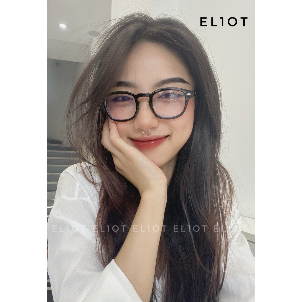 Gọng kính cận nam nữ ELIOT EYEWEAR kính mắt tròn kiểu dáng thời trang có thể thay thế tròng cận Unisex KC