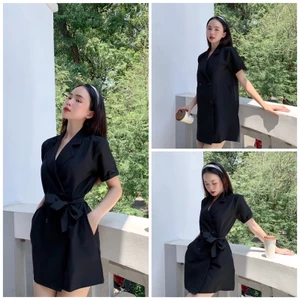 ĐẦM ĐEN DẠNG VEST THANH LỊCH - VEST DRESS