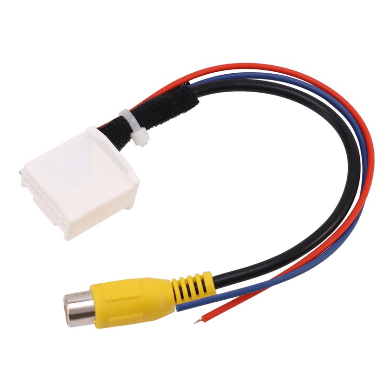 ??16 Pin Xe Phía Sau Camera Adapter Cáp Đỗ Xe Dự Phòng Camera Video Cáp Điều Hướng DVD Ngược Camera Adapter Cáp Cắm Cáp Cho Xe Toyota Camry 7Th