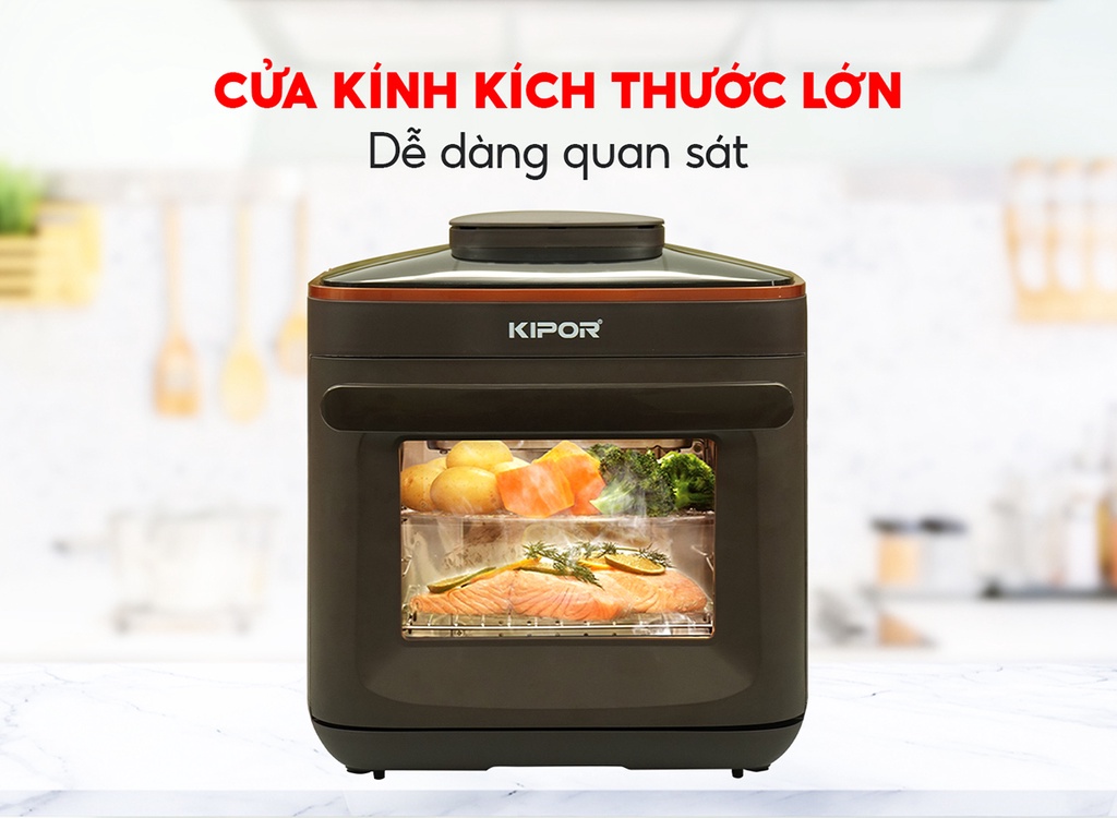 Nồi chiên hơi nước KIPOR KP-STEAM677 giá tốt