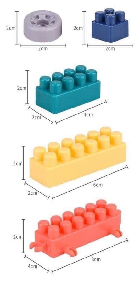 Bộ lắp ráp 520 chi tiết (loại đủ)