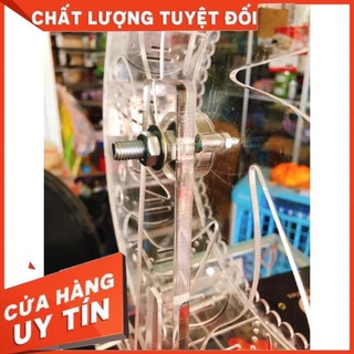 Wheel êm silent 30  trong suốt dành cho hamster, sóc, nhím, bọ, thỏ