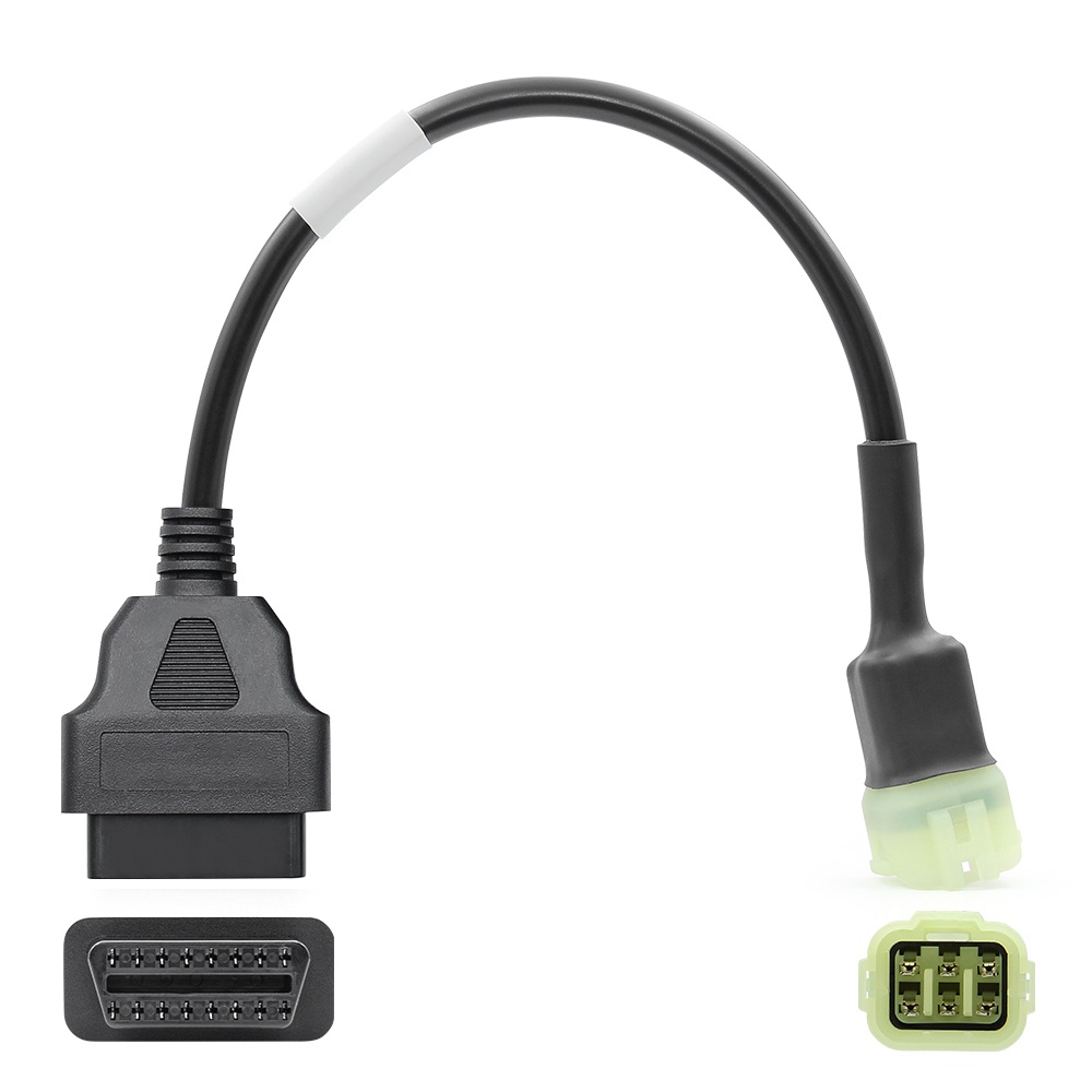 Dây Cáp Chẩn Đoán Xe Máy OBD2 Cho Suzuki 6PIN Ducati 4 Pin Kawasaki 6 Pin Kymco 3PIN Harley Davidson 4PIN / 6PIN ELM327 OBDII 16 Pin OBD2