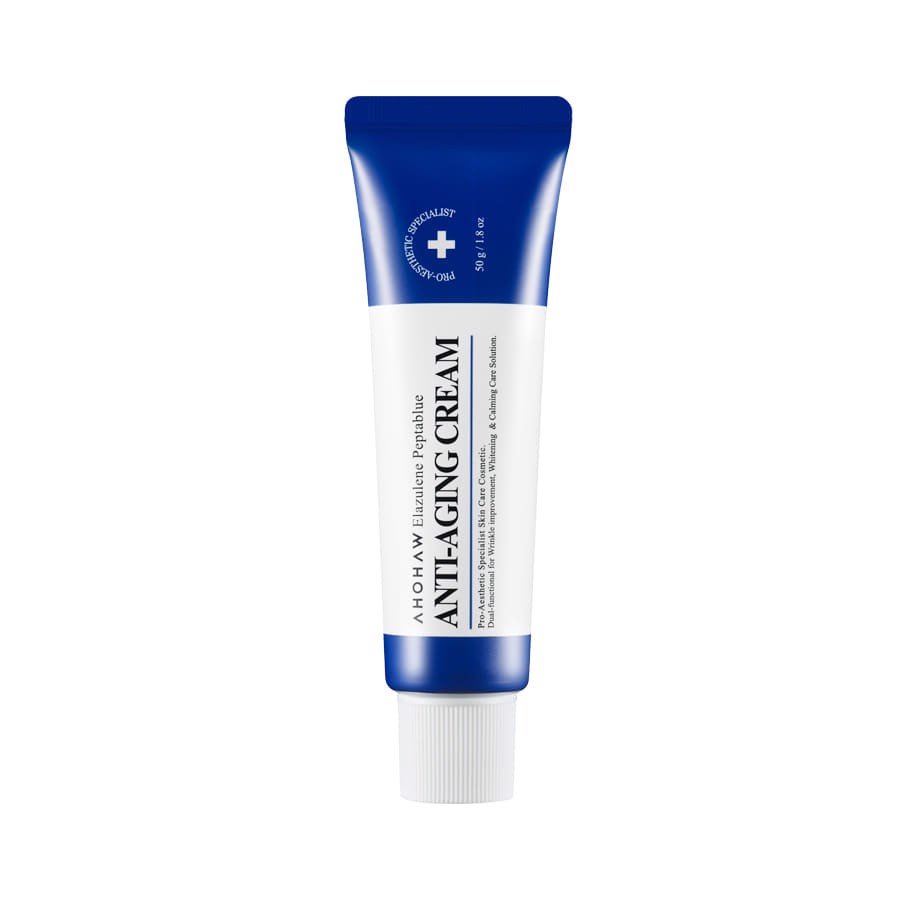 Kem dưỡng chống cão hóa Ahohaw Elazulene Pepta Blue Anti-Aging Cream 50g