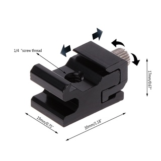COME Hot Shoe Flash Giá Đỡ Đứng Gắn Adapter Kích Hoạt Giá Đỡ Phụ Kiện Camera Mới
