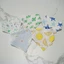 Bộ 5 yếm ăn bằng cotton in họa tiết hoạt hình cho bé
