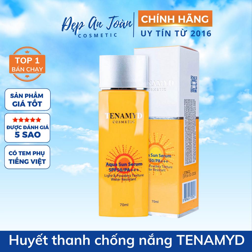 Huyết Thanh Chống Nắng Tenamyd SPF 50/PA+++ Aqua Sun Serum SPF [DATE2027]