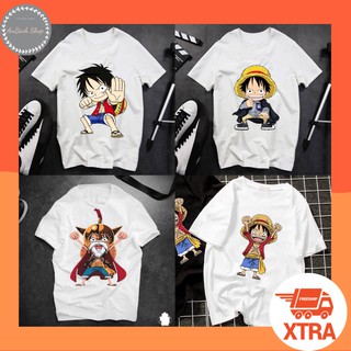 Áo thun LUFFY mũ rơm Zoro 🚚 FREESHIP 🚚 Áo phông Nam Nữ Unisex in hình One Piece Đảo Hải Tặc chất vải cotton mịn mát