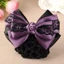DELMER Snood Rose Tiếp Viên Hàng Không Barrette Mũ Thời Trang Kẹp Tóc Chuyên Nghiệp