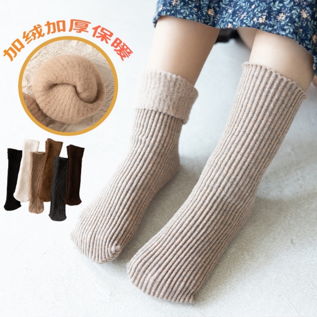 Tất lolita, tất chân nữ Hàn Quốc lót nỉ cổ cao phong cách điệu đà cho phái nữ
