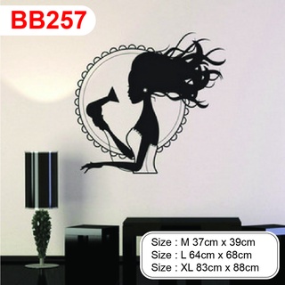 Decal dán trang trí tiệm Barber, Spa, thu hút khách hàng, tạo điểm nhấn, tăng doanh thu  P16