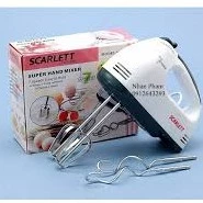 Máy đánh trứng cầm tay Scarlett 180W độ đánh cực mạnh-chính hãng-bảo hành 12 tháng