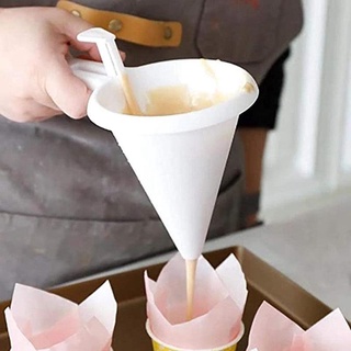 Phễu Nhựa Đa Năng Có Que Điều Chỉnh Rót Bột Làm Bánh Kem,Cupcake,Socola