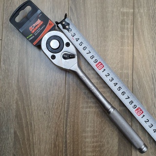 Cần siết tự động hai chiều 1/2 inch chiều dài 25cm hãng Kapusi Nhật Bản cán trơn thép siêu bền, Bảo hành 12 tháng